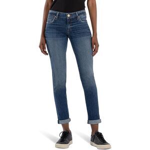 KUT from the Kloth Catherine Boyfriend Women’s Jeans 6 Mid Rise – Five Pocket De